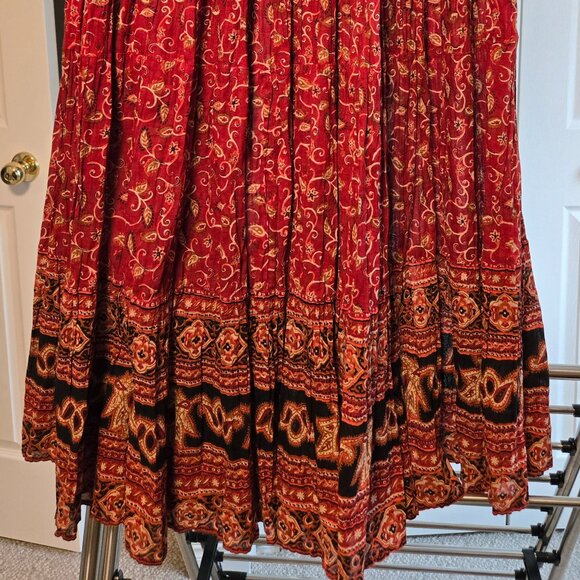 Elegant tiered light fairy maxi skirt size women’s medium (8/10) - Picture 3 of 5